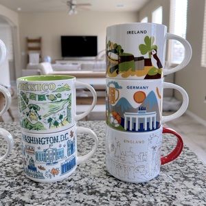 You Are Here Mugs. Bundle and save on shipping! Boxes not included. No damage.